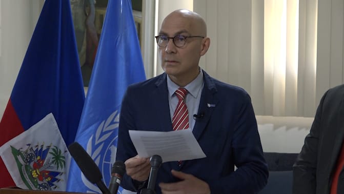 Fin de la visite officielle en Haïti du haut-commissaire des Nations Unies aux droits de l’homme Volker Türk